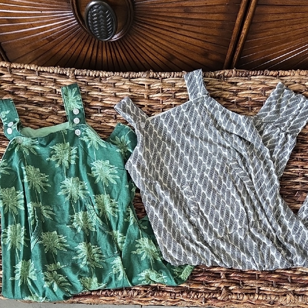 Kate Quinn Sleeveless Pants Romper Bamboo 3t